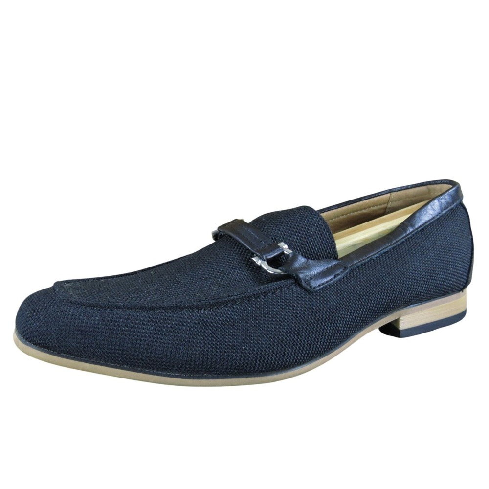 La‎ Milano Men's Perf Loafer Black Leather Size 11 Medium  Used 2025